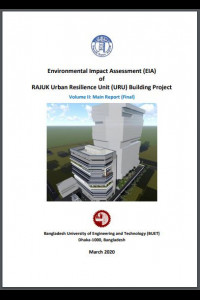 📂 Volume II: Main Report- Environmental Impact Assessment (EIA) of  RAJUK Urban Resilience Unit (URU) Building Project-এর কভার ইমেজ