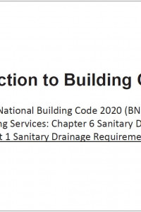 Cover Image of the 2.16 Plumbing Fuel Part 4 Sanitary Drainage Requirements (BNBC 2020, Part 8 Building Services: Chapter 6 Sanitary Drainage)