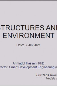 Cover Image of the 1.21 Structures and Environment